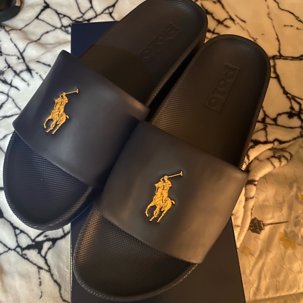 Mens Polo Ralph Lauren Slides